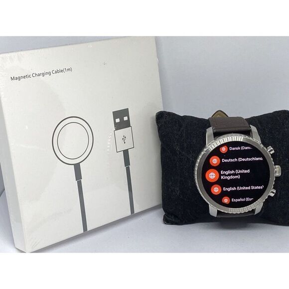 Fossil Gen 3 Authentic Genuine Smart Watch Custom Band FTW4003 LT82 - Picture 1 of 12